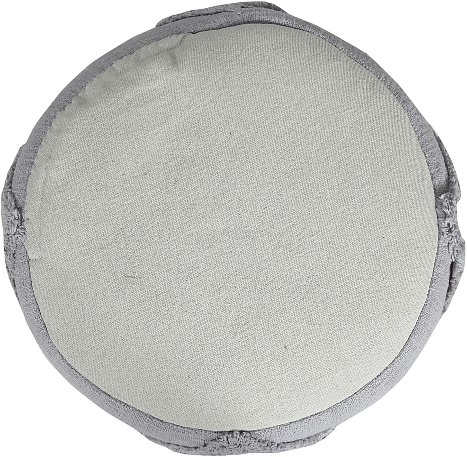 Elizeno I Gray Pouf - Image 7