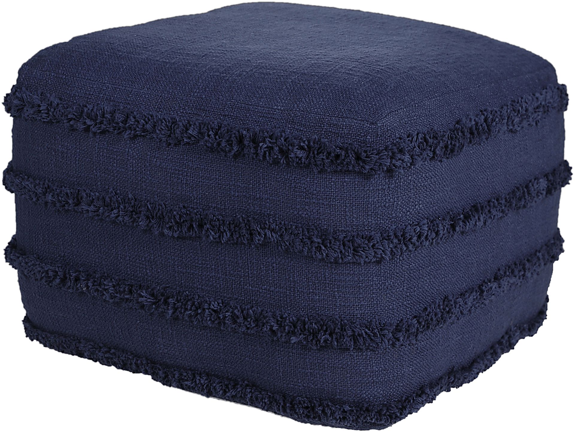 Elizeno II Blue Pouf - Image 5