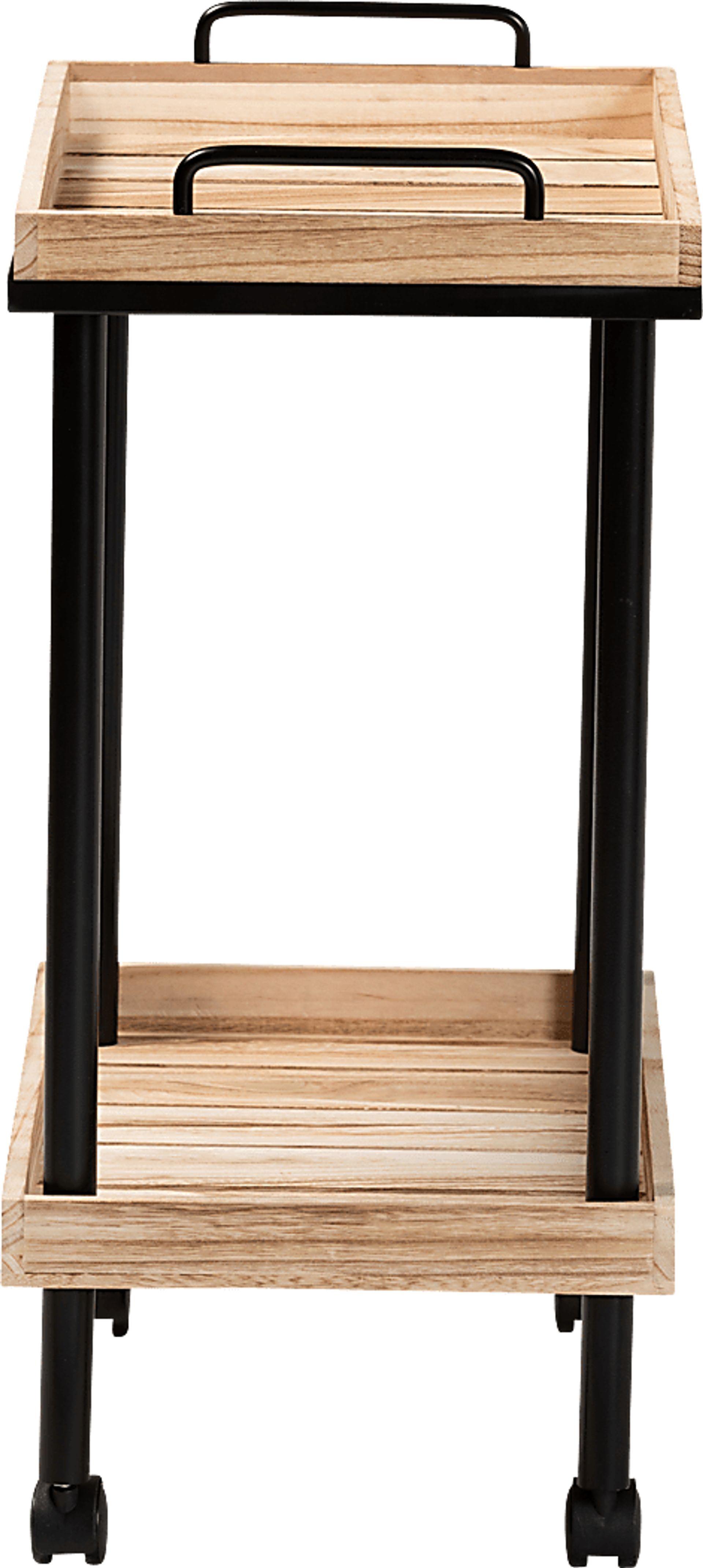 Elizons Brown Bar Cart - Image 3