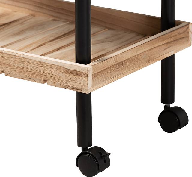 Elizons Brown Bar Cart - Thumbnail - Image 7