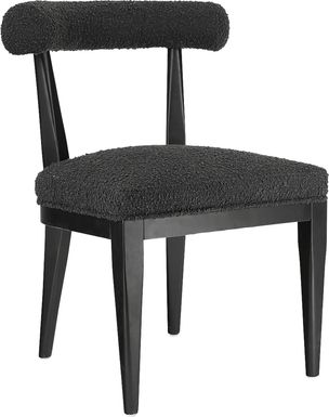 Eljan Black Dining Chair