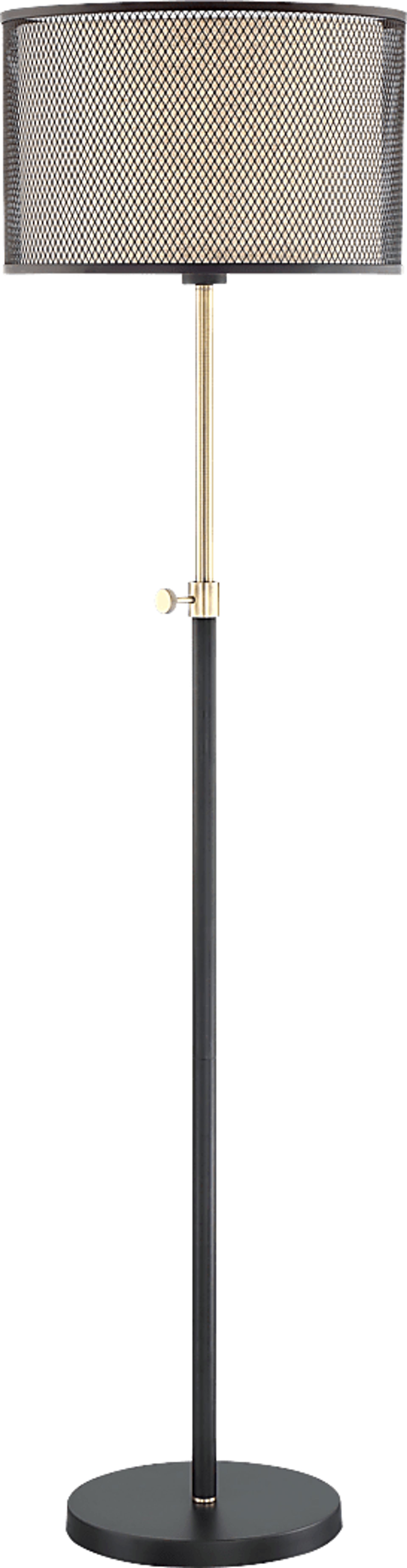 Elk Run Brown Floor Lamp - Image 1