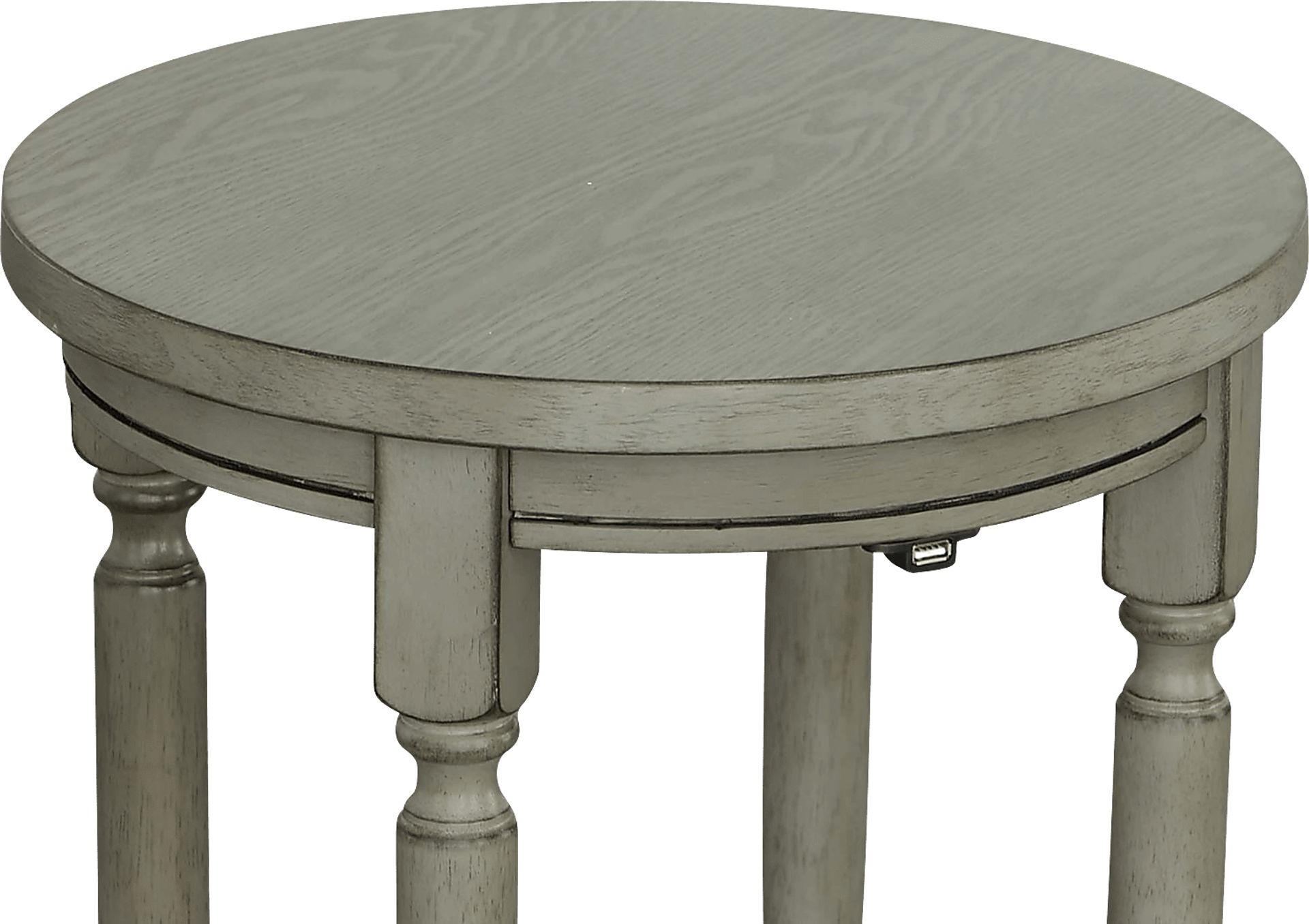 Elkhorne Gray End Table - Image 2