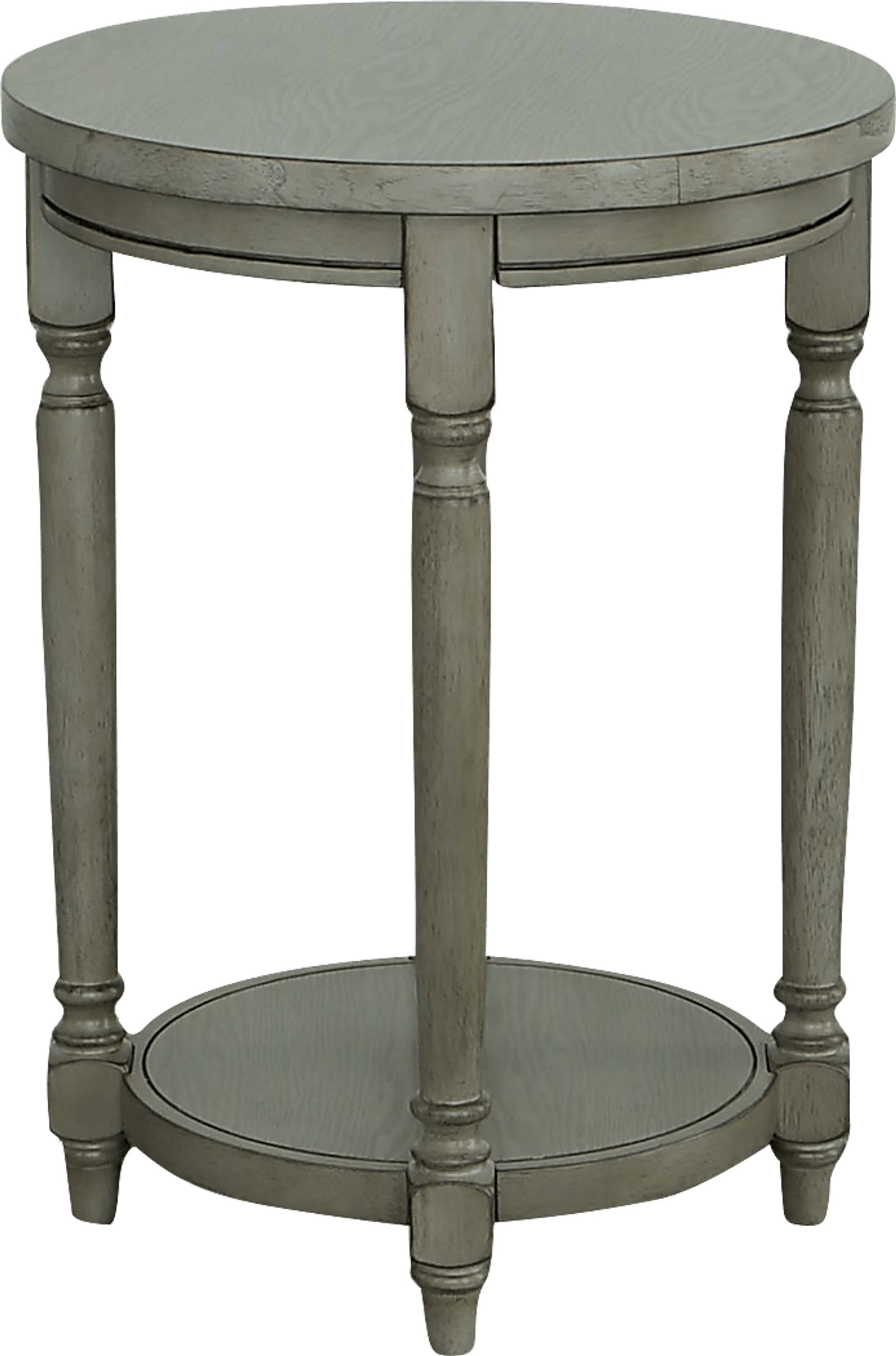 Elkhorne Gray End Table - Image 1
