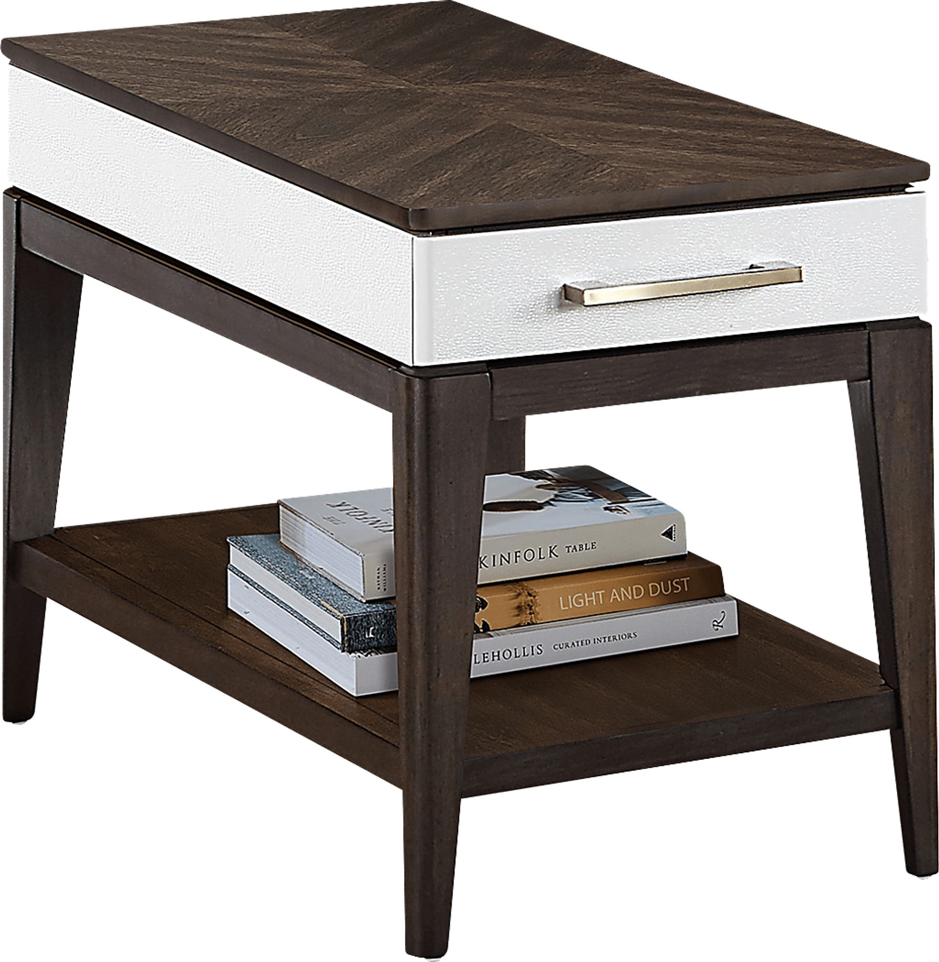 Elko Falls Espresso Chairside Table - Image 2