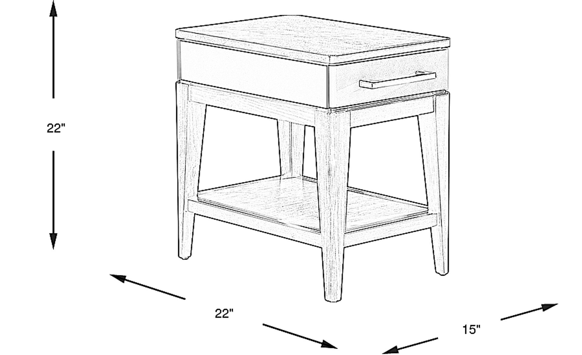 Dimension Image. Please refer to the Dimension Tab on this page for dimension details.