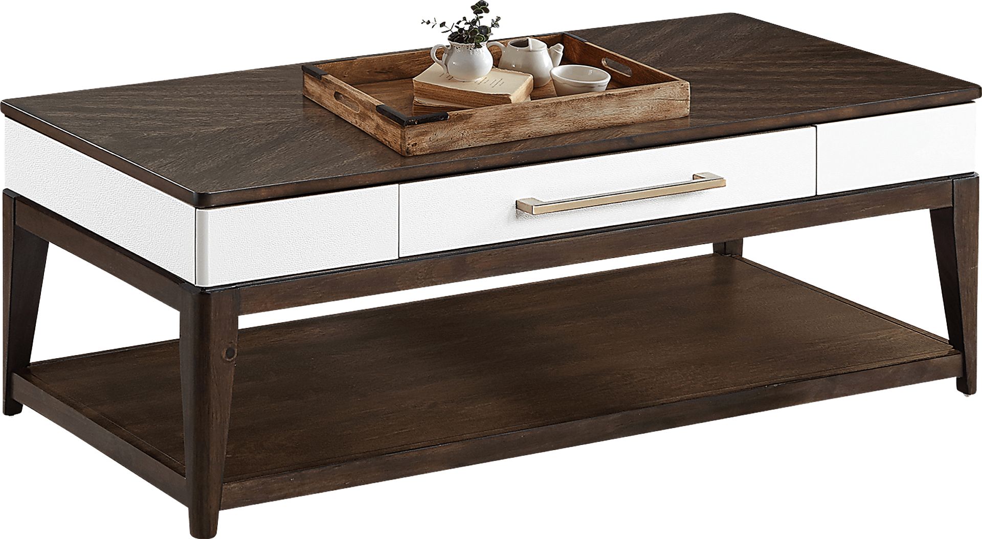 Elko Falls Espresso Cocktail Table - Image 2