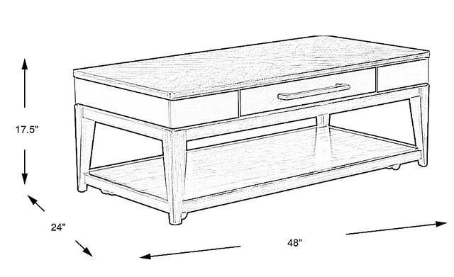 Dimension Image. Please refer to the Dimension Tab on this page for dimension details.