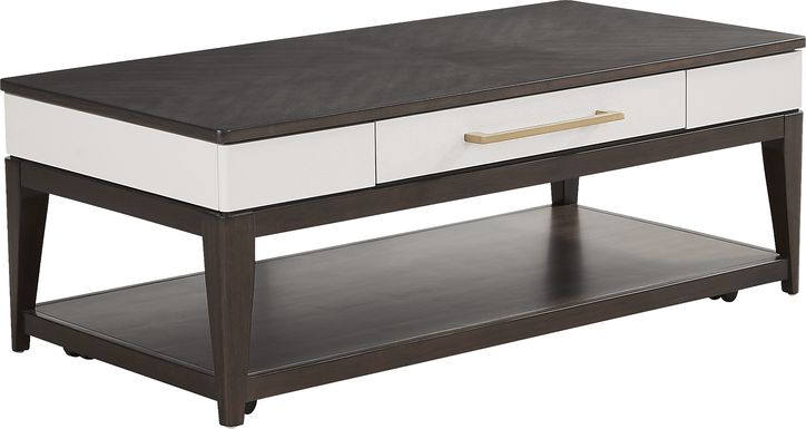 Elko Falls Espresso Cocktail Table