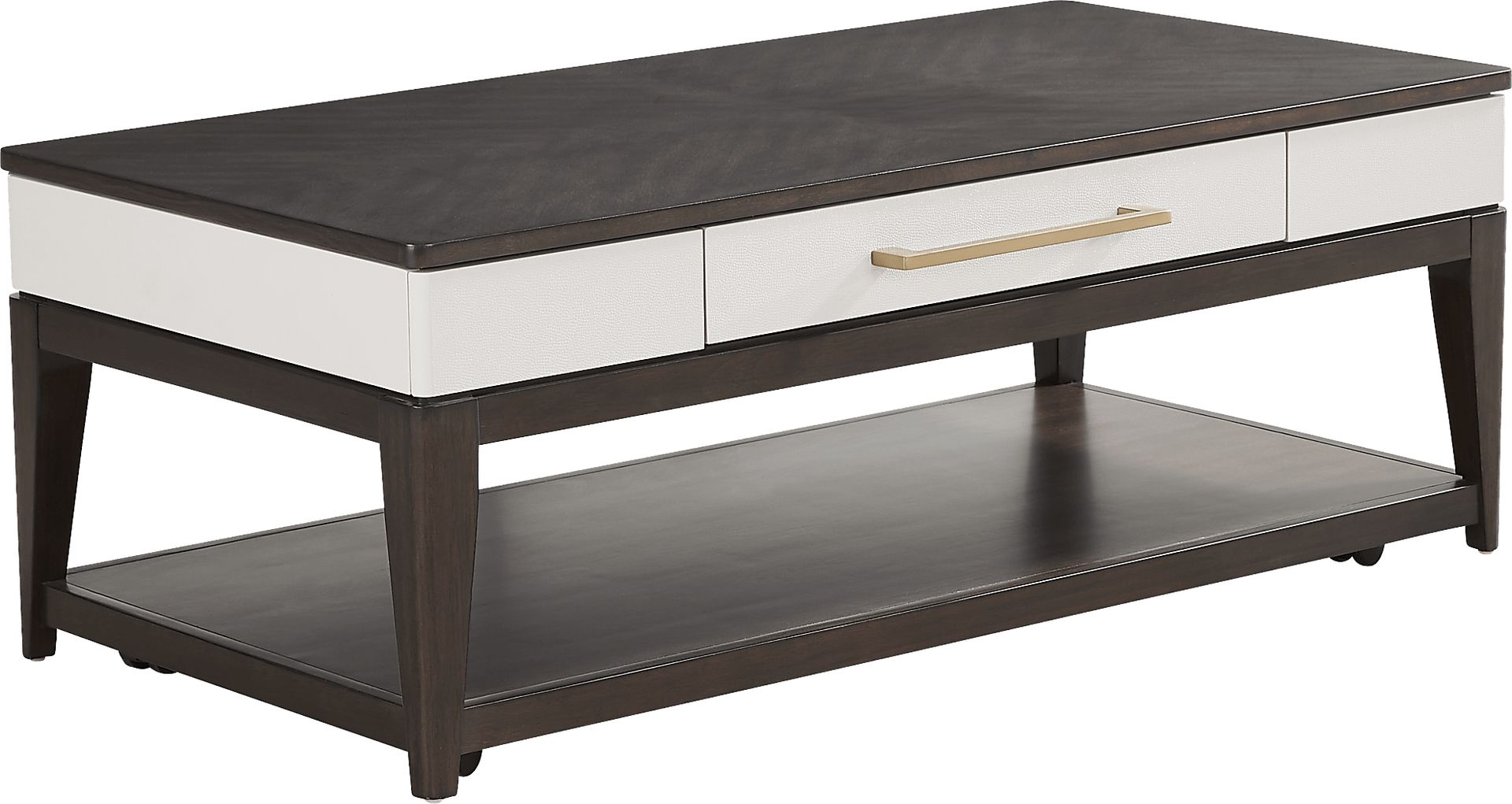 Elko Falls Espresso Cocktail Table - Image 1