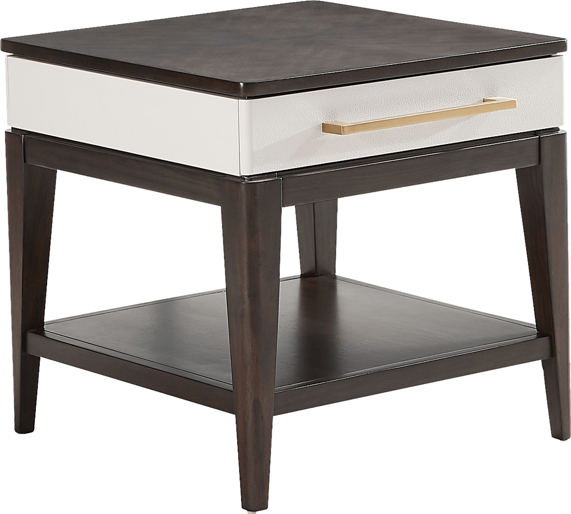 Elko Falls Espresso End Table - Image 1
