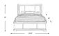 Elko Falls White 3 Pc Queen Panel Bed