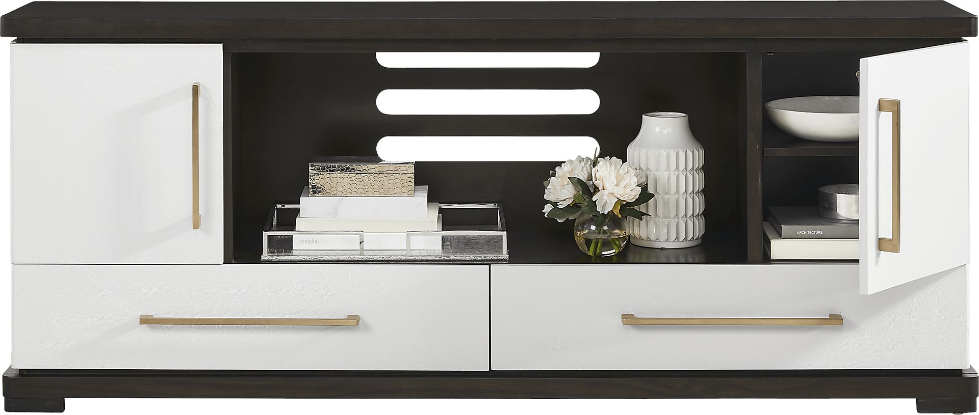 Elko Falls White 80" Console - Image 2