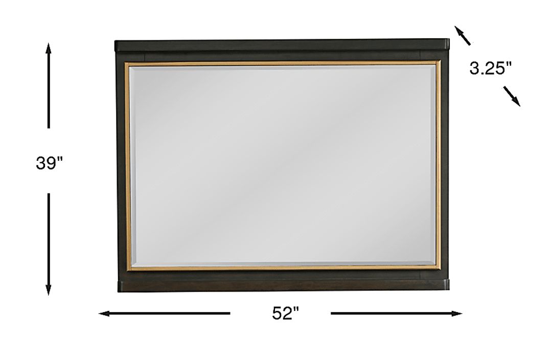 Elko Falls White Mirror With Touch Light