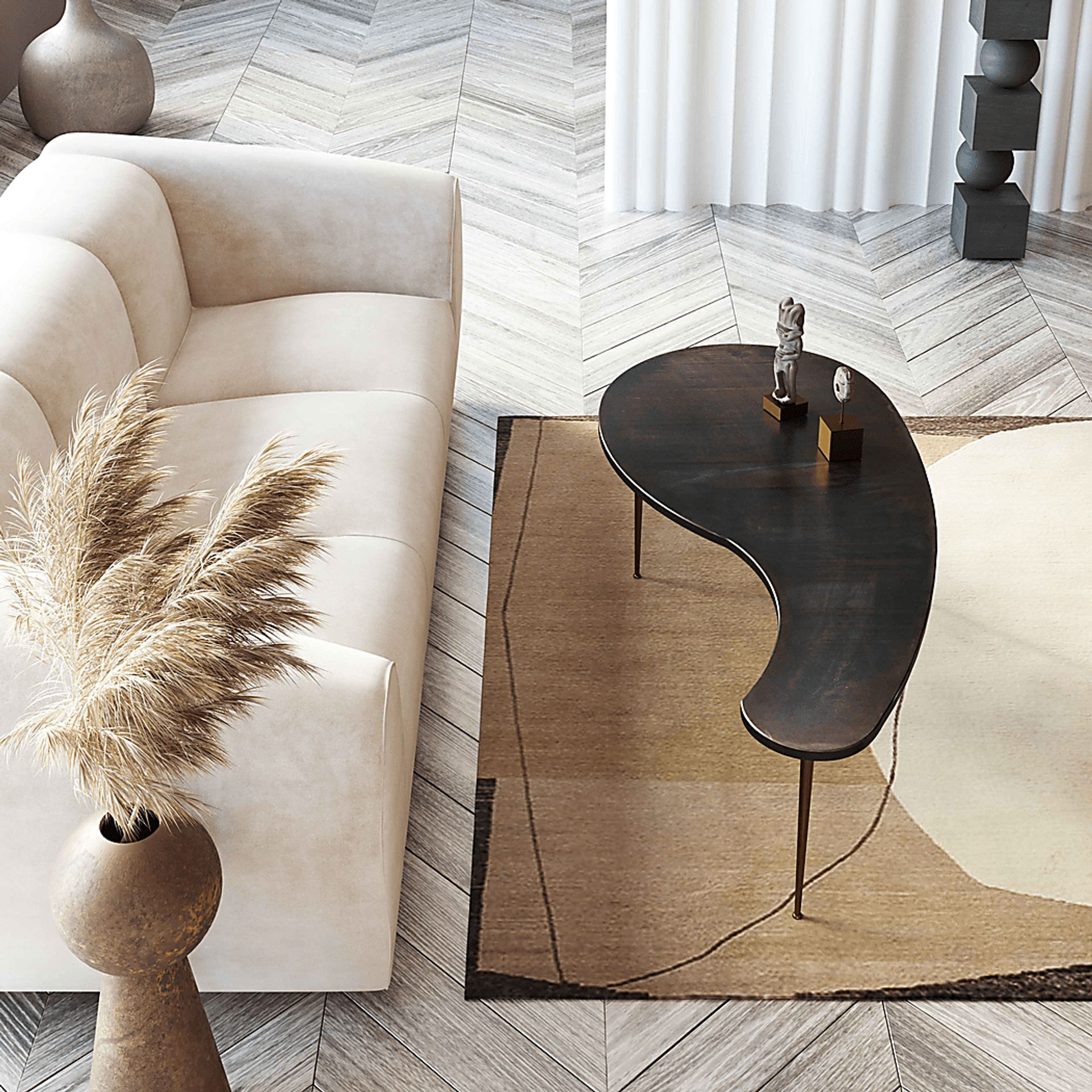 Elku Gray Cocktail Table - Image 6
