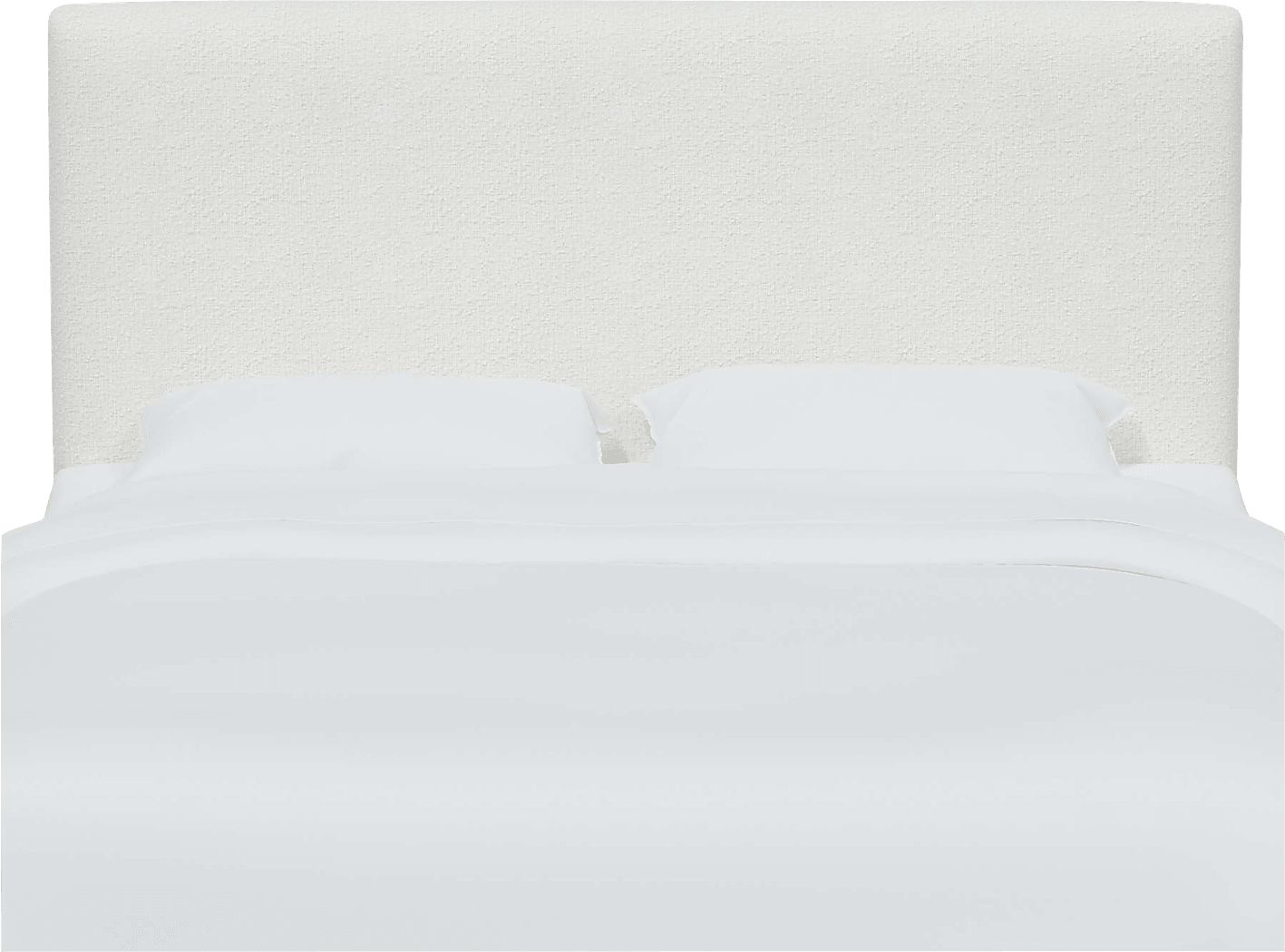 Ellalynn I White California King Headboard