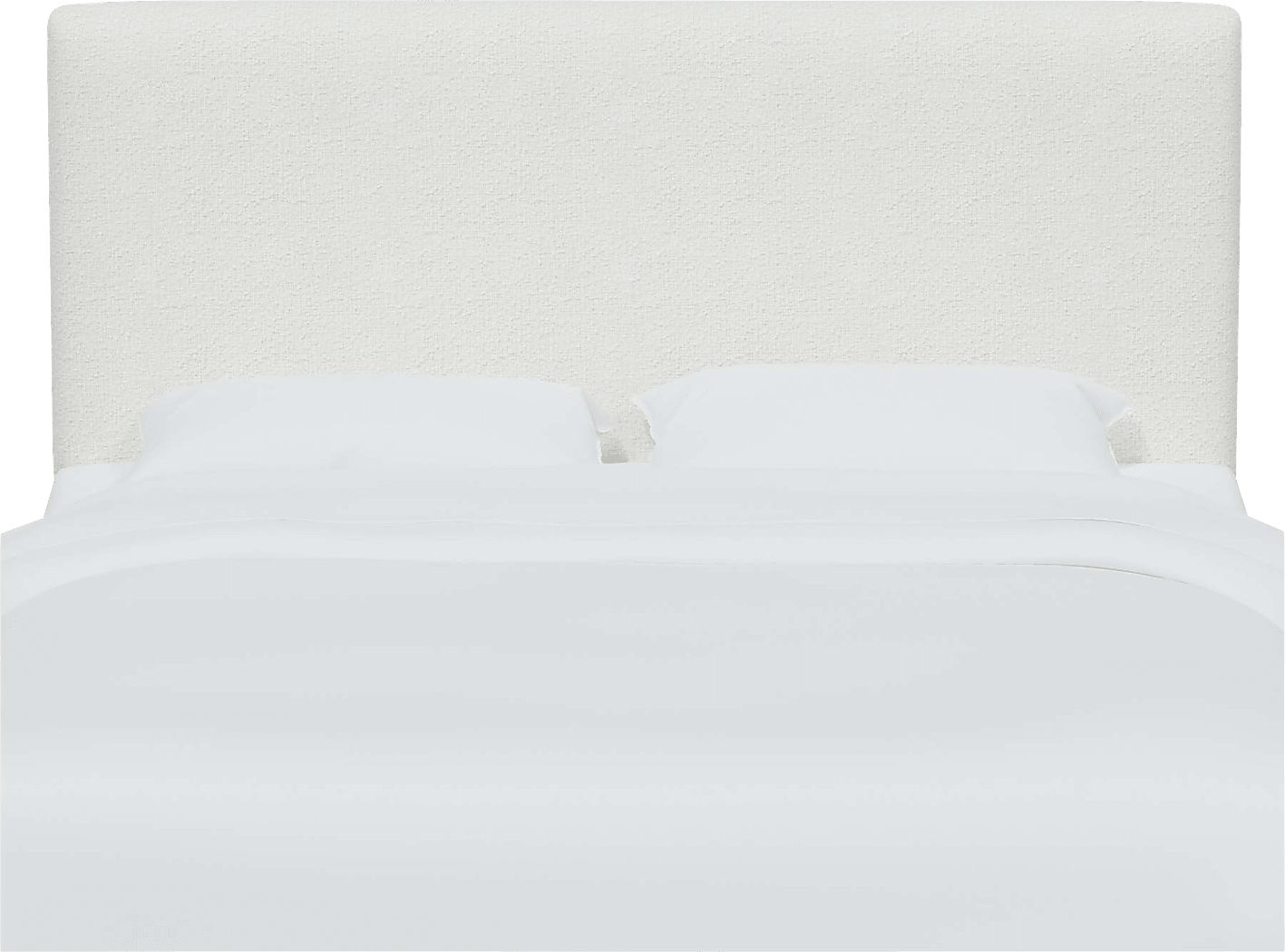 Ellalynn I White King Headboard