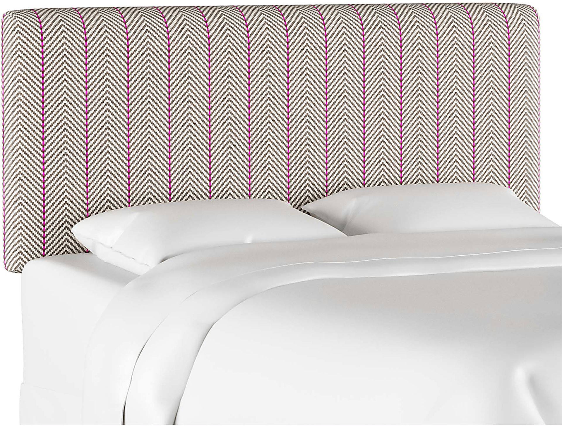 Ellalynn II Fuchia Queen Headboard - Image 2