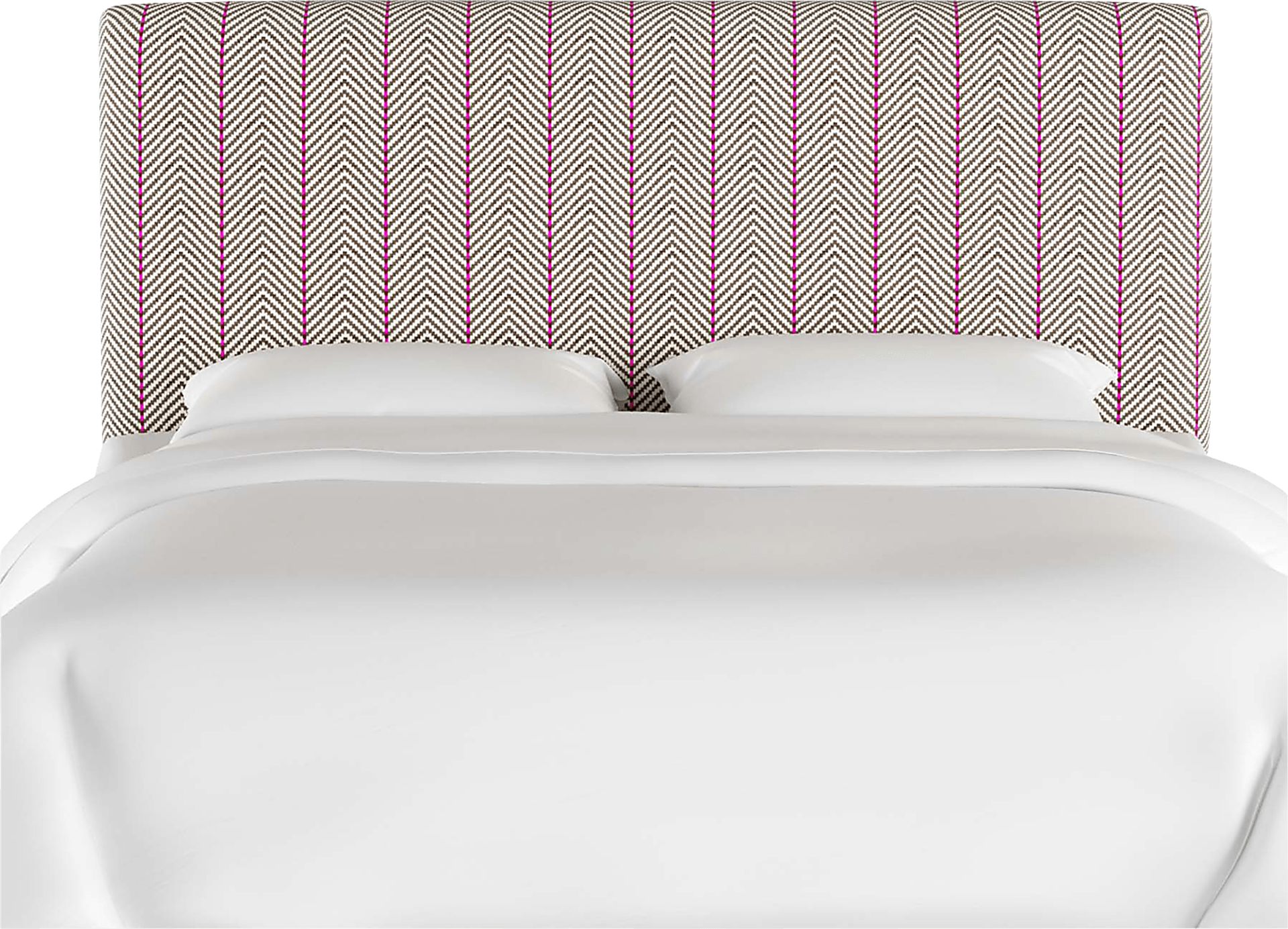 Ellalynn II Fuchia Queen Headboard - Image 1