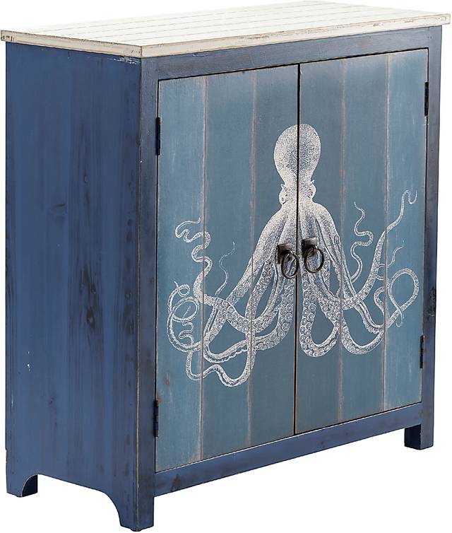 Ellanov Blue Accent Cabinet - Thumbnail - Image 2