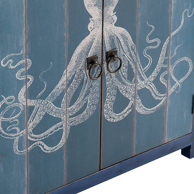 Ellanov Blue Accent Cabinet - Thumbnail - Image 4