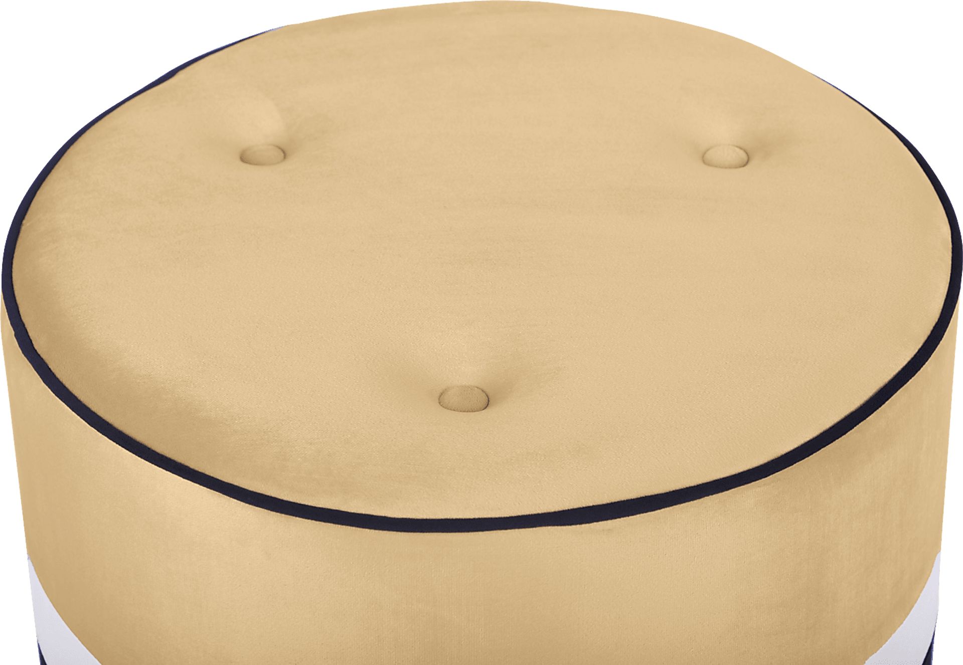 Ellaree Champagne Ottoman - Image 6
