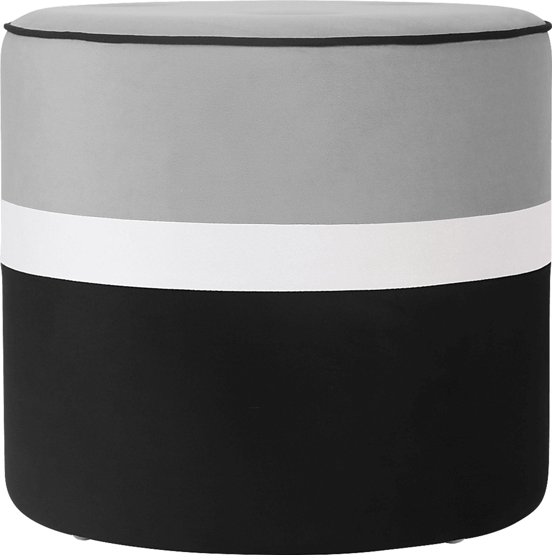 Ellaree Gray Ottoman - Image 3
