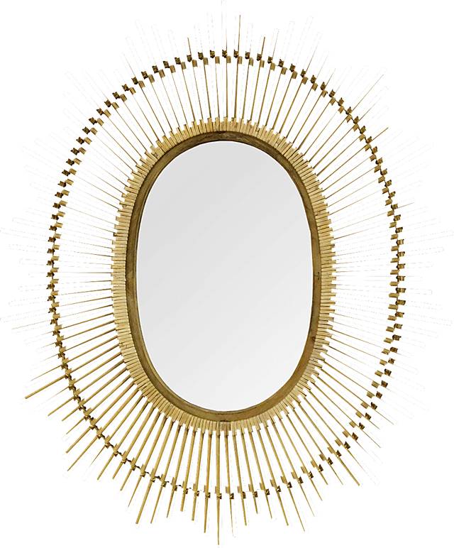 Ellari Brown Mirror - Thumbnail - Image 1