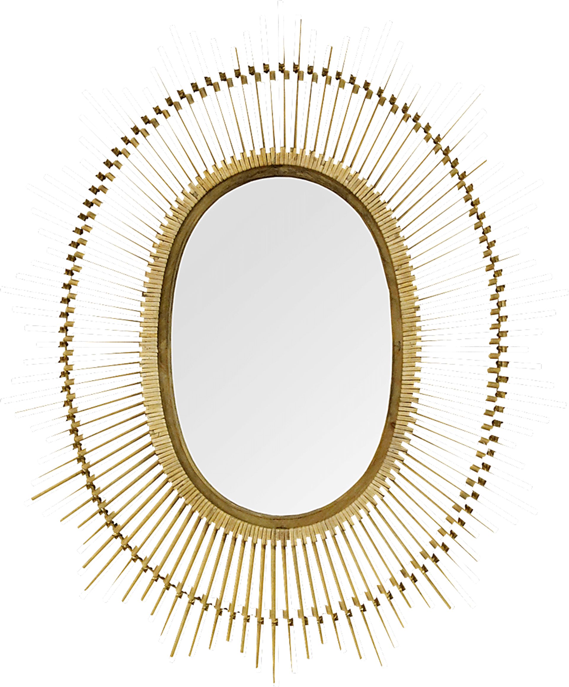 Ellari Brown Mirror - Image 1