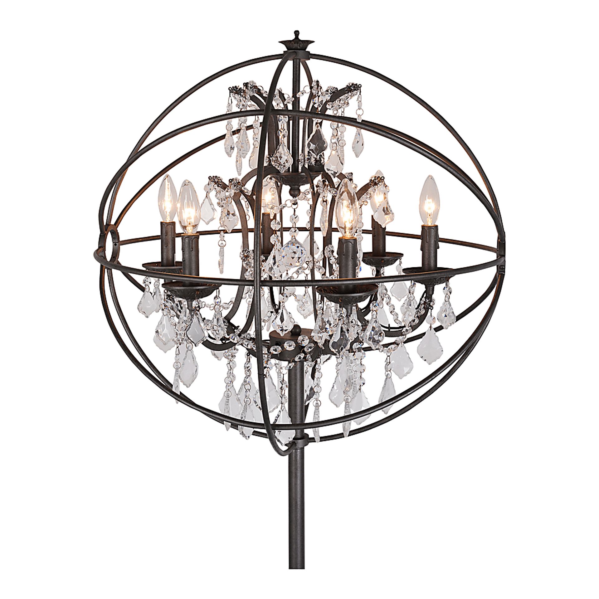 Ellatis Brown Floor Lamp - Image 2