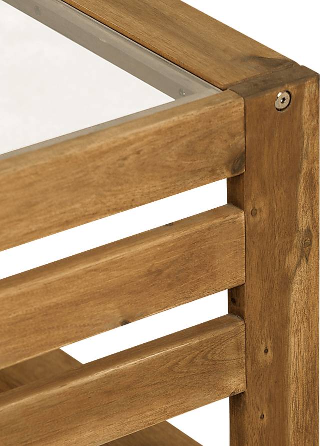 Ellaview Brown Outdoor Cocktail Table - Thumbnail - Image 2