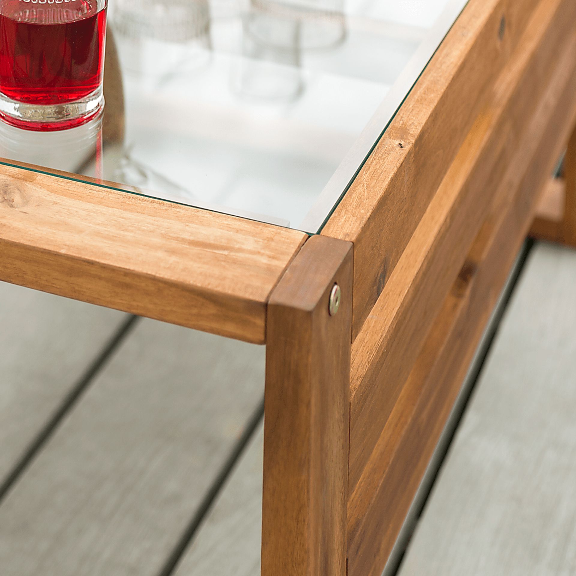 Ellaview Brown Outdoor Cocktail Table - Image 3
