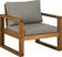 Ellaview Gray Outdoor Chair and Ottoman