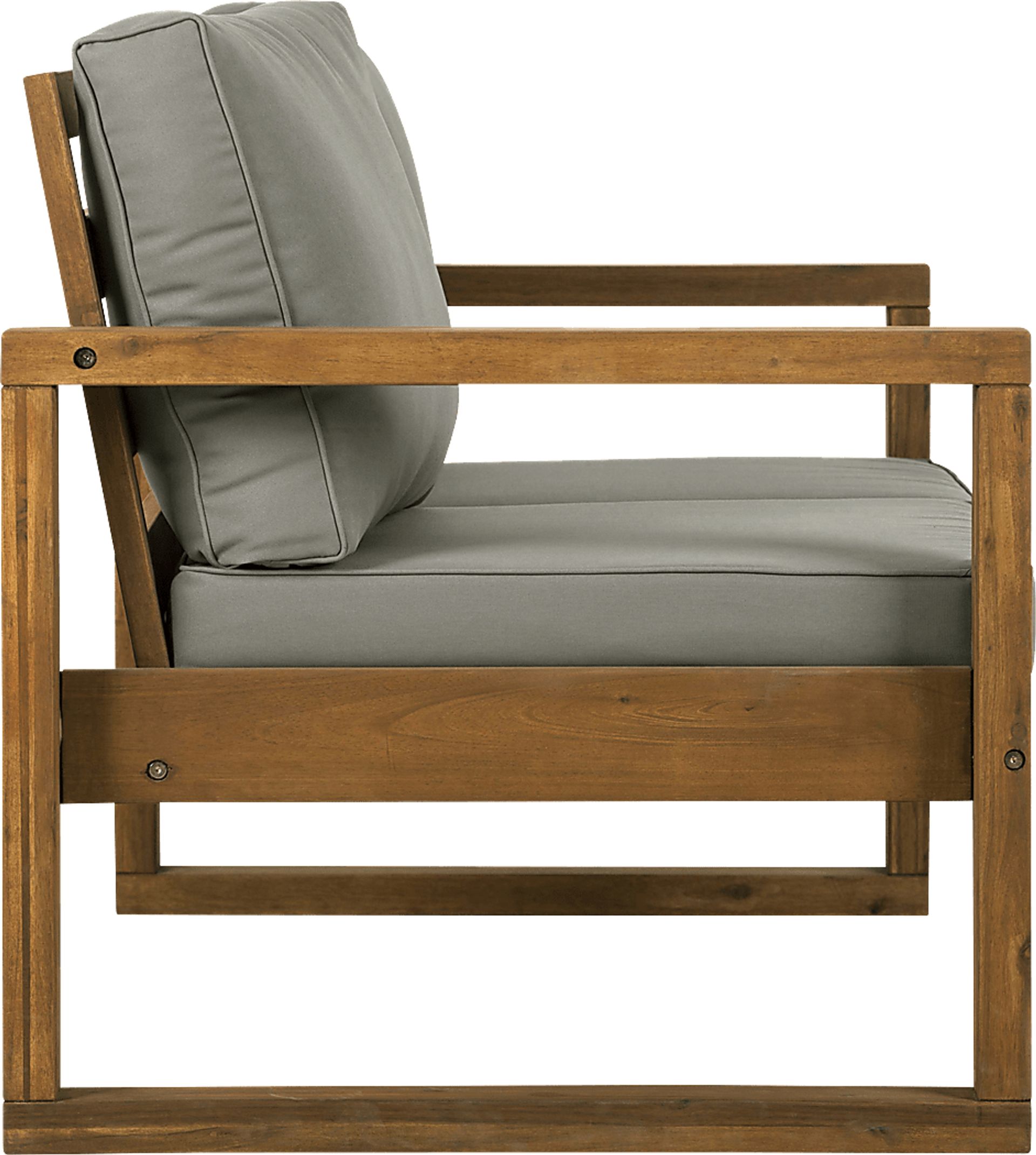 Ellaview Gray Outdoor Loveseat - Image 2