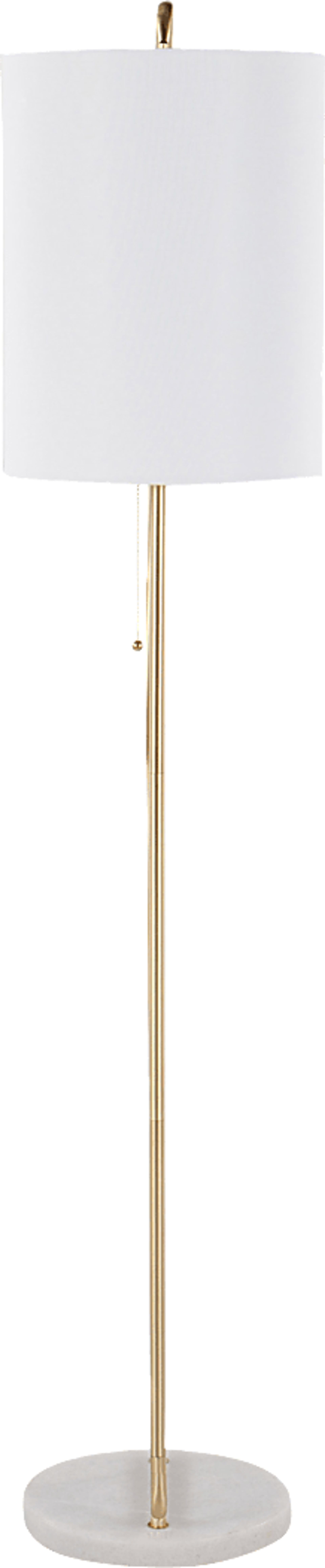Elleia White Floor Lamp - Image 5