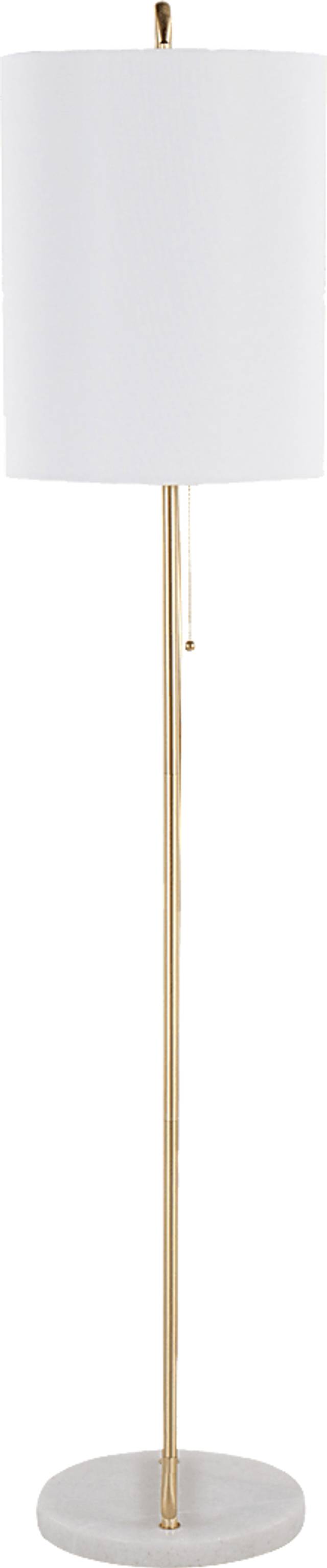 Elleia White Floor Lamp - Thumbnail - Image 6