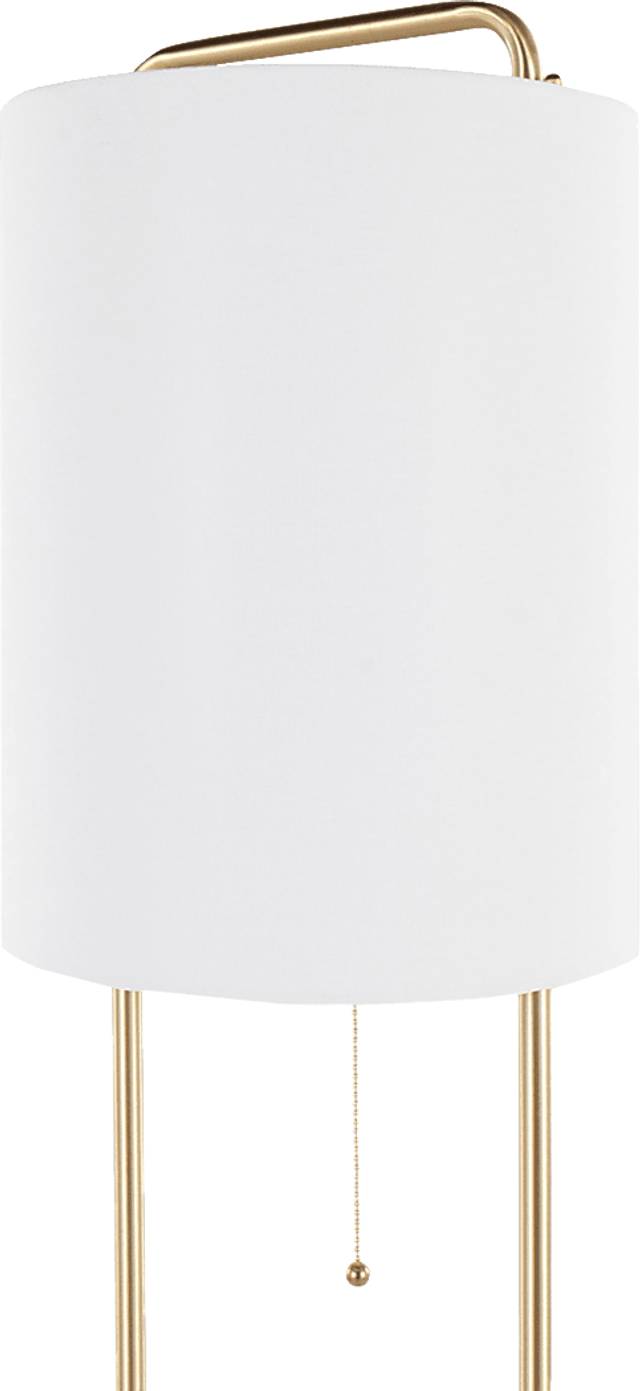 Elleia White Floor Lamp - Thumbnail - Image 7