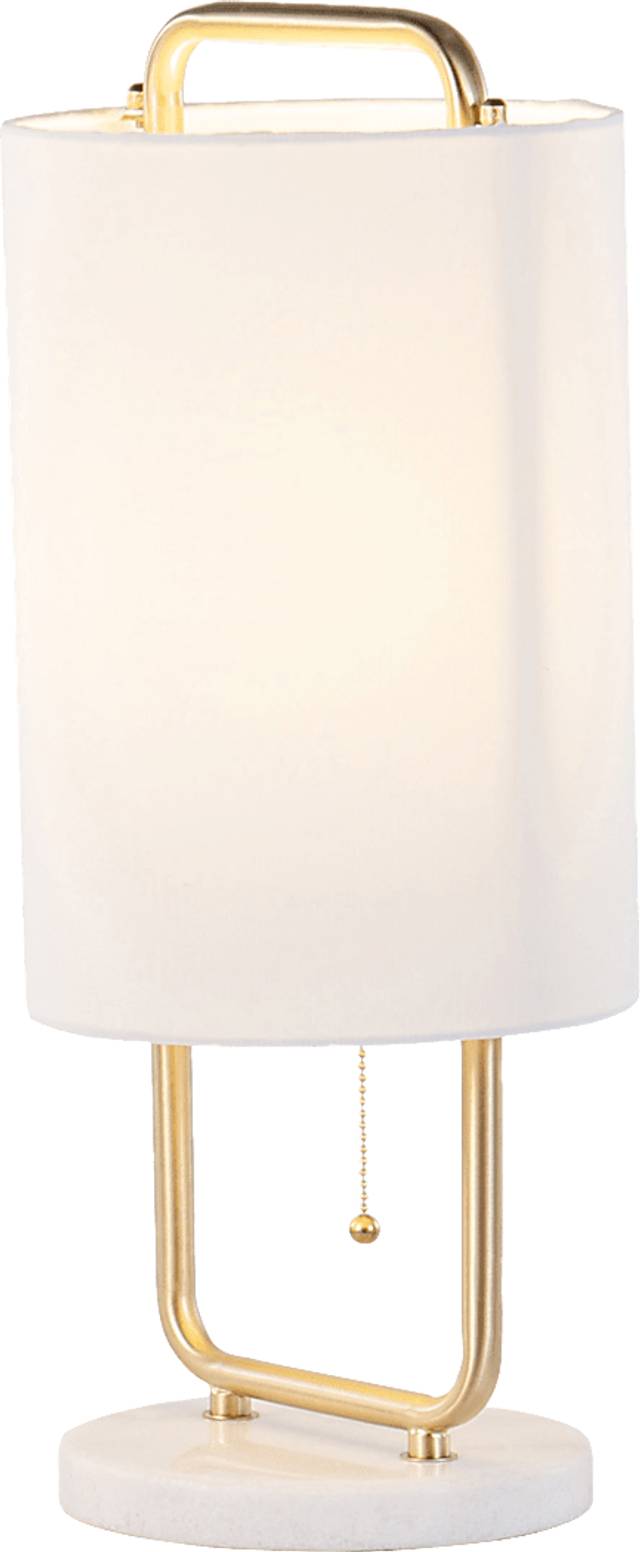 Elleia White Table Lamp - Thumbnail - Image 2
