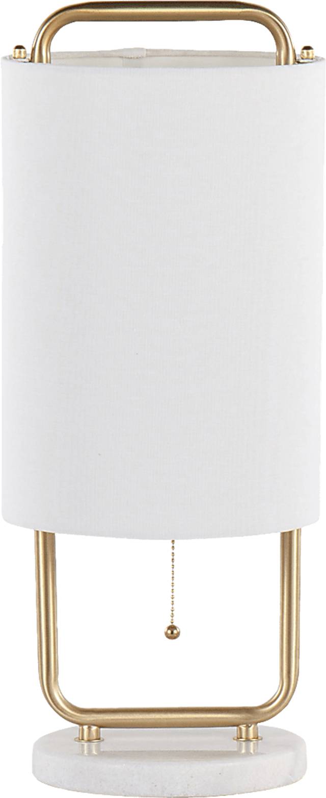 Elleia White Table Lamp - Thumbnail - Image 3