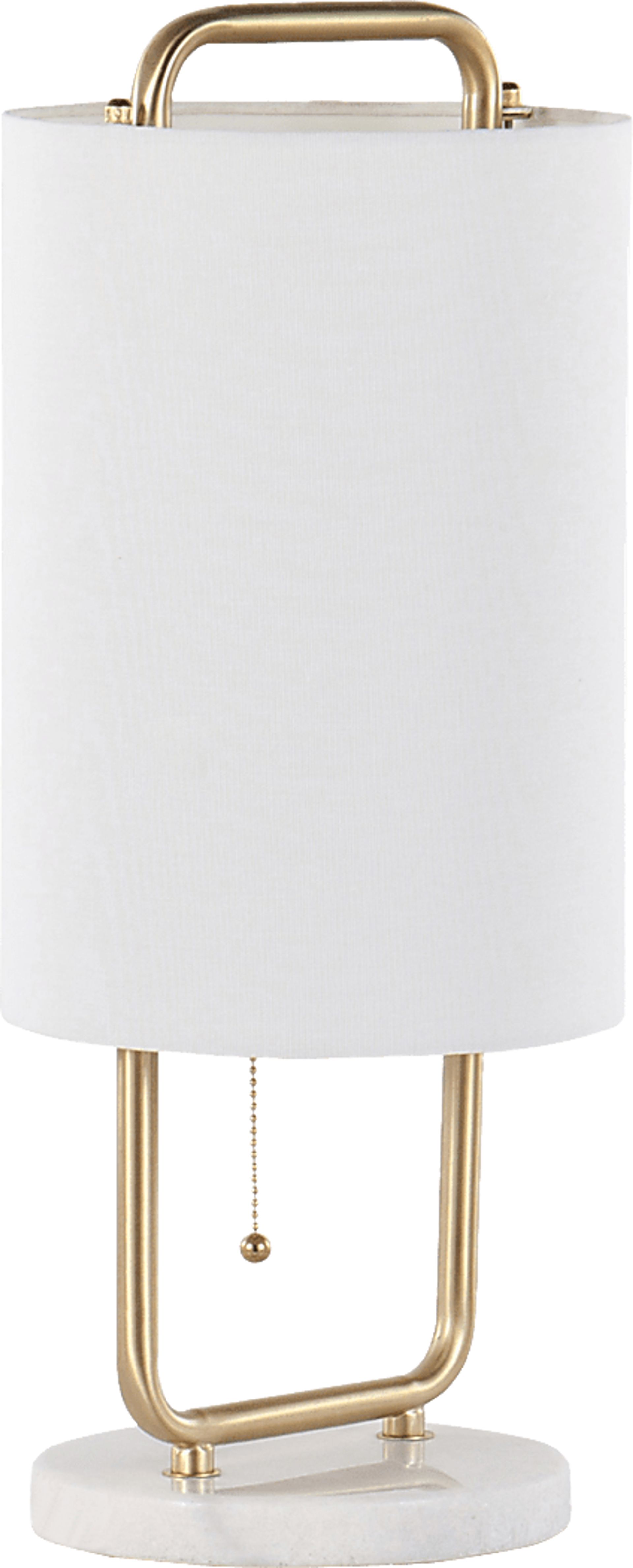 Elleia White Table Lamp - Image 4