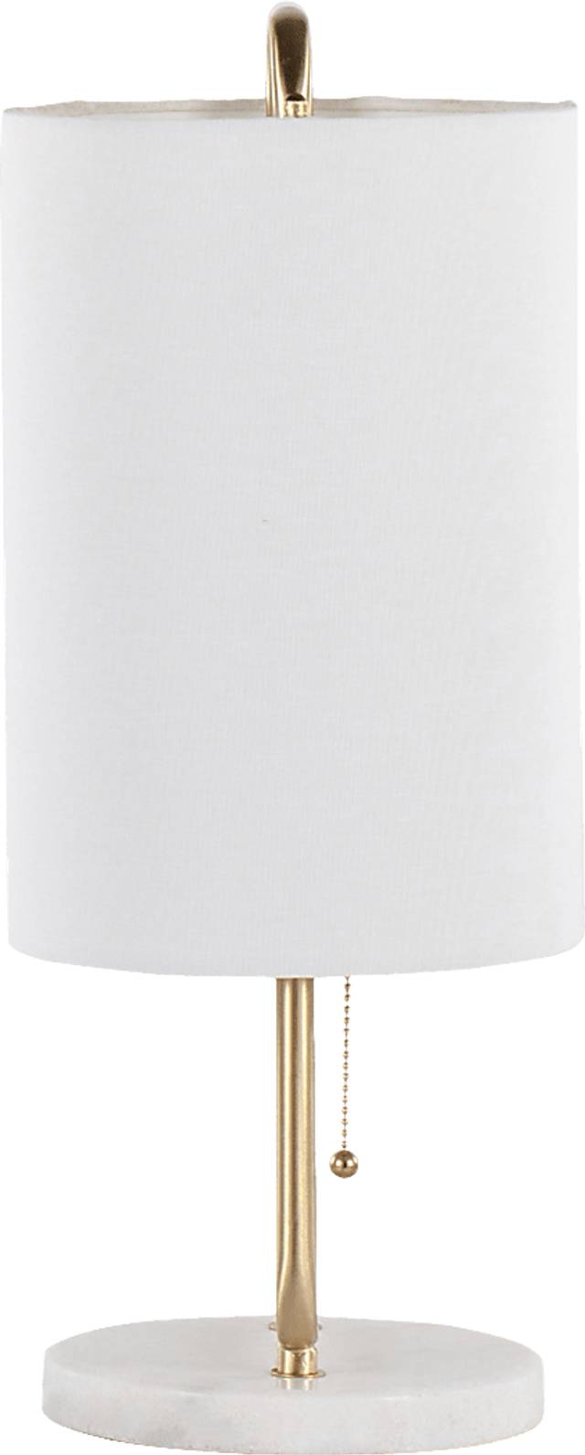 Elleia White Table Lamp - Thumbnail - Image 5