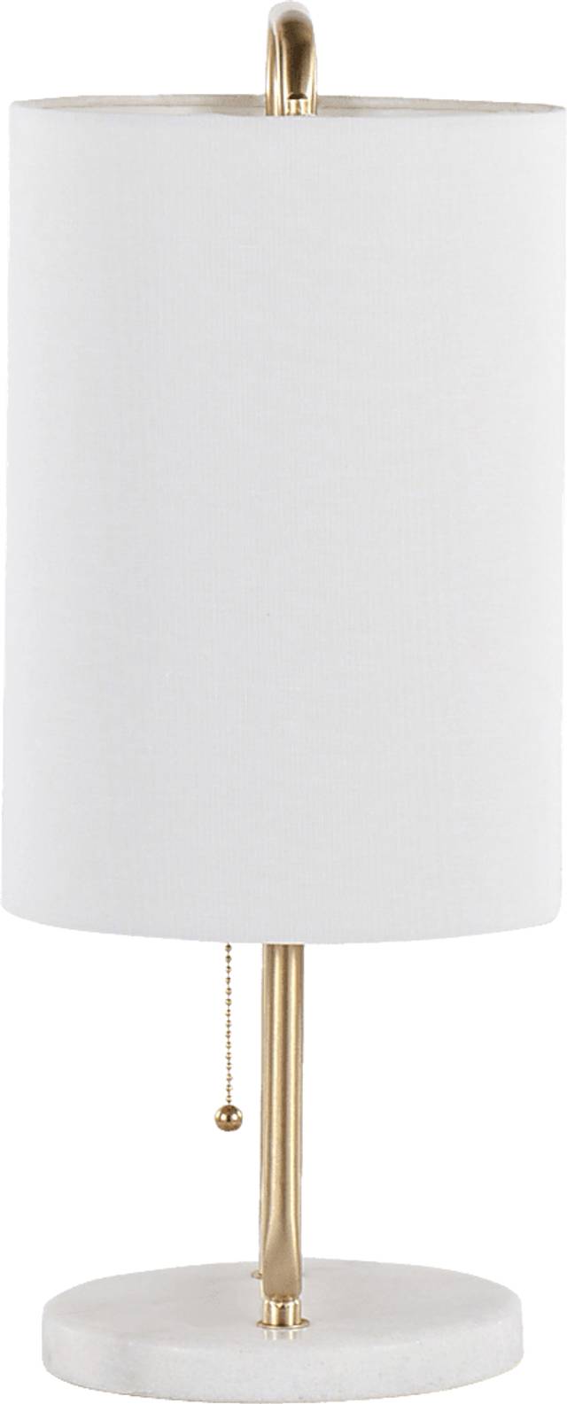 Elleia White Table Lamp - Thumbnail - Image 6