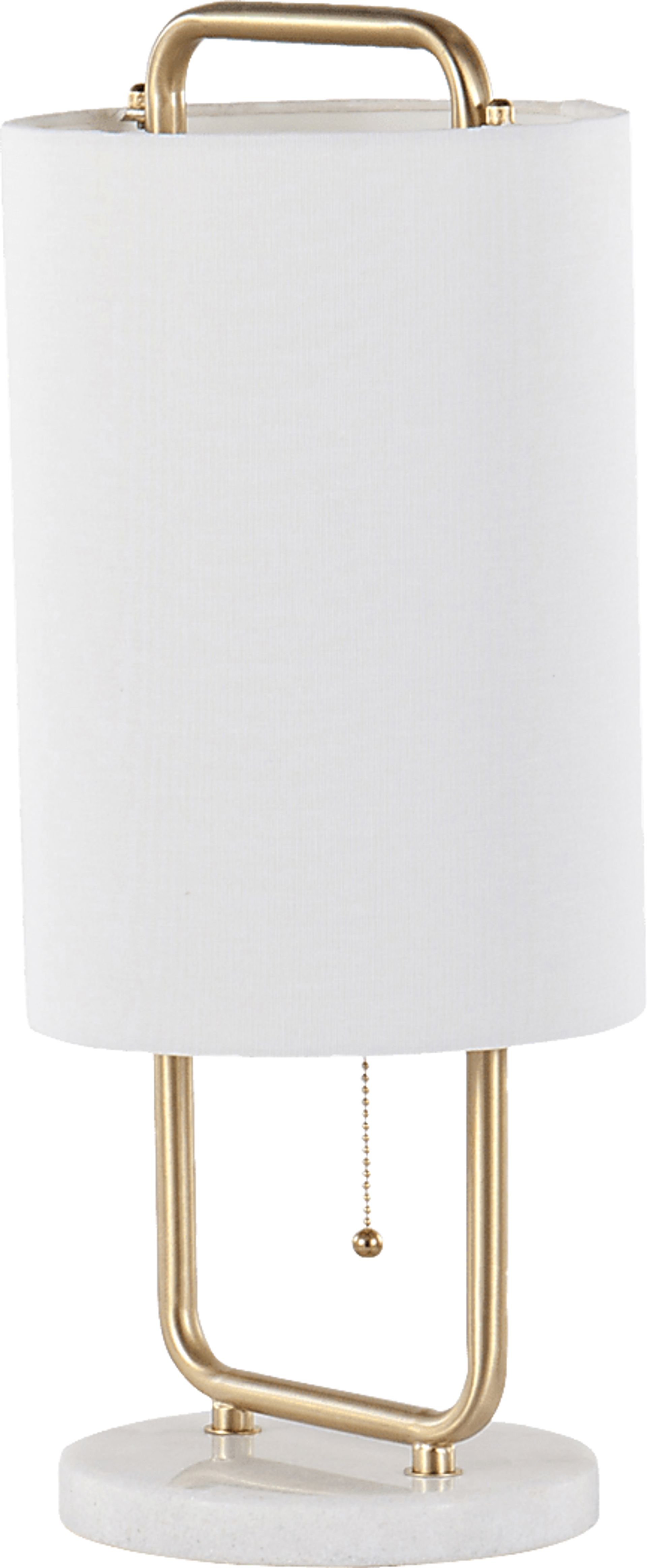 Elleia White Table Lamp - Image 1