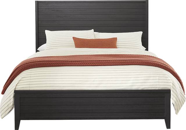 Ellenbrook Black 5 Pc Queen Panel Bedroom - Thumbnail - Image 2