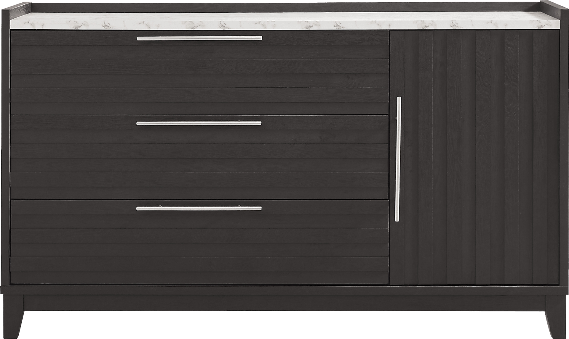 black dresser