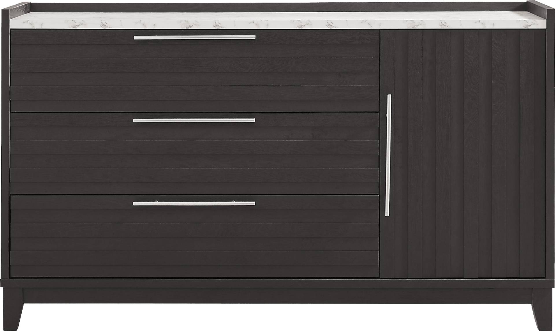 black dresser