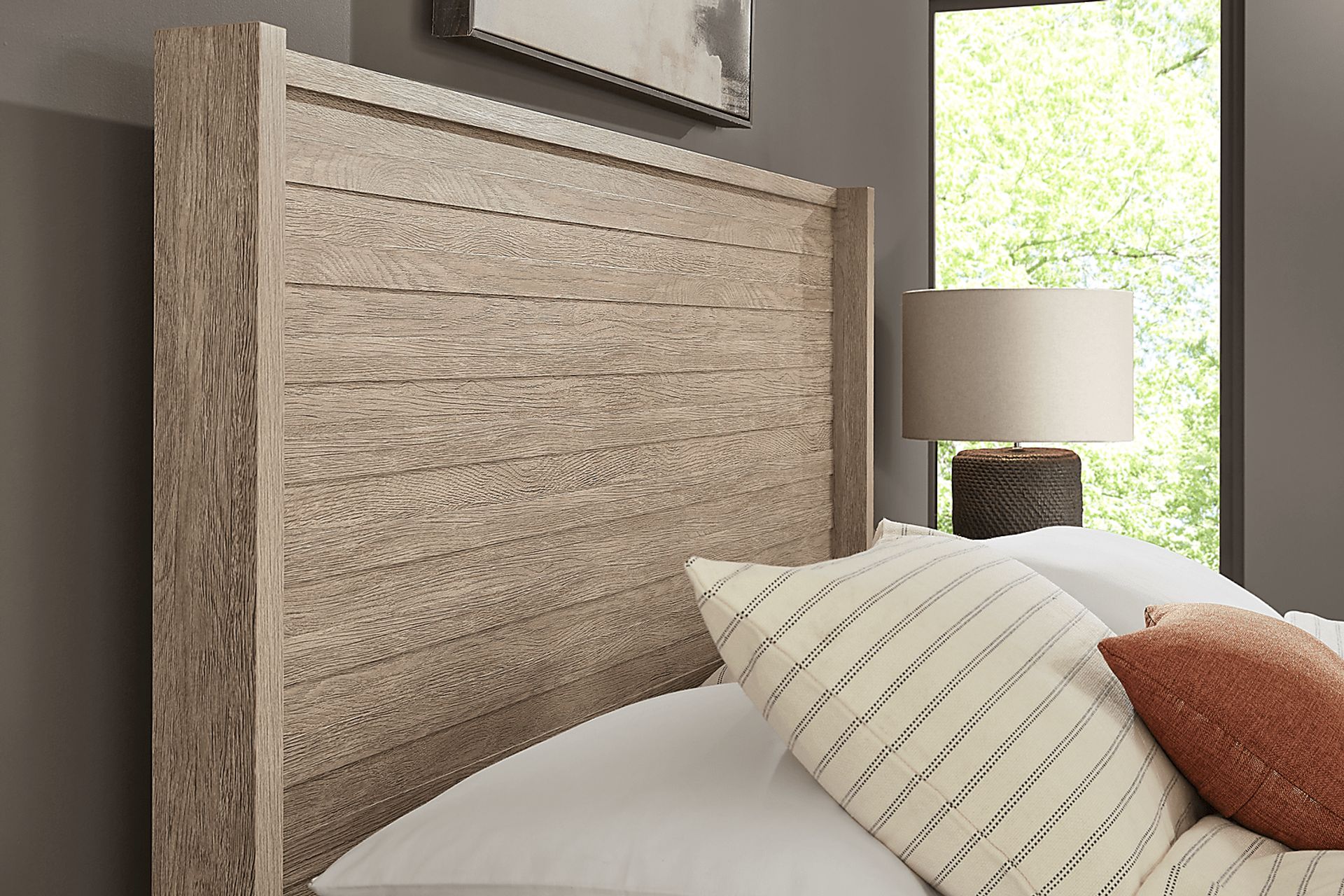 Ellenbrook Brown 3 Pc Queen Panel Bed - Image 3