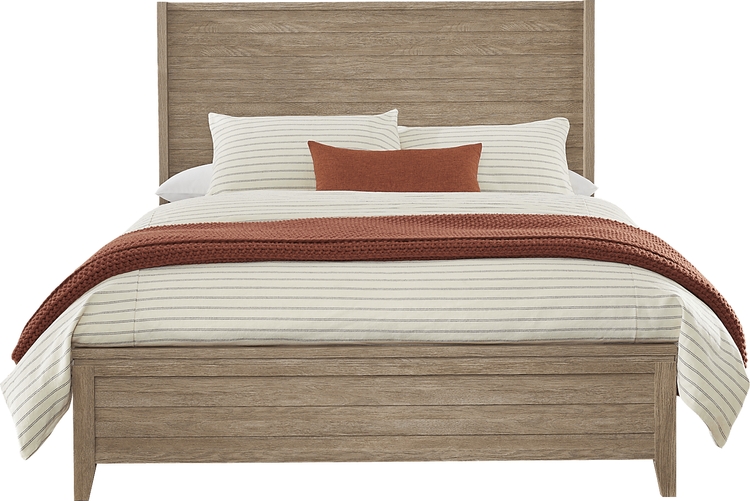 3 pc queen panel bed