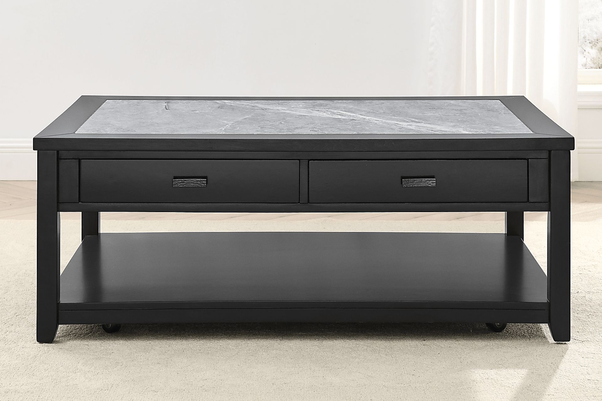 Ellendell Black Cocktail Table - Image 2