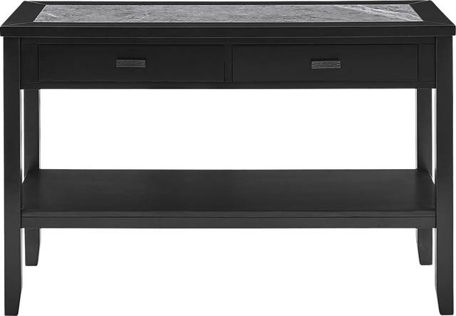 Ellendell Black Sofa Table - Thumbnail - Image 3